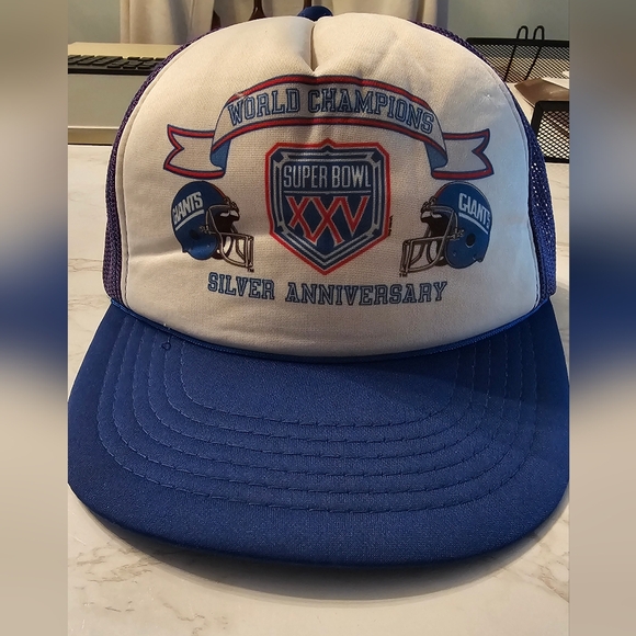 Vintage New York Giants super bowl 25 hat - Picture 1 of 6